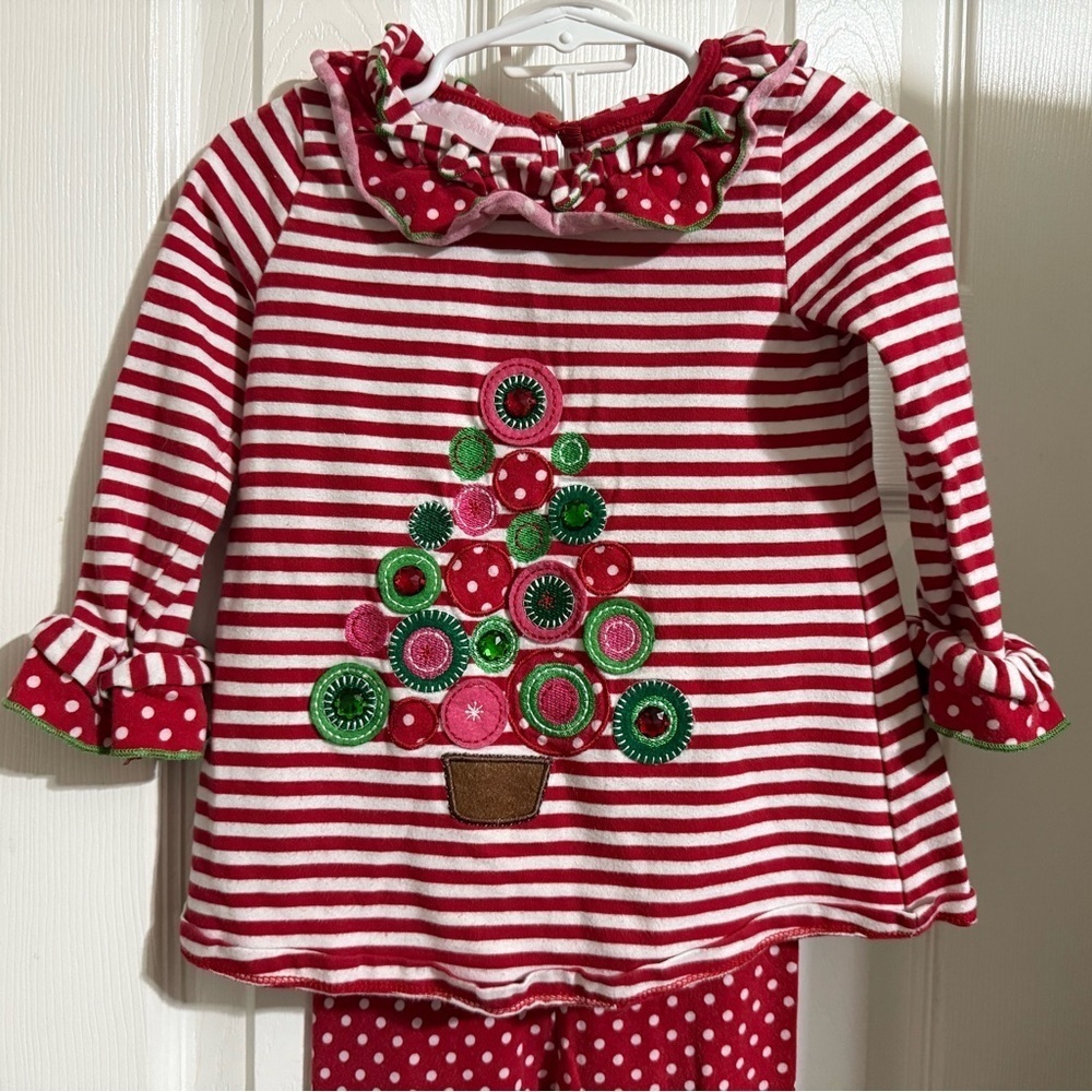 Bonnie Baby Holiday Outfit - Picture 3 of 10